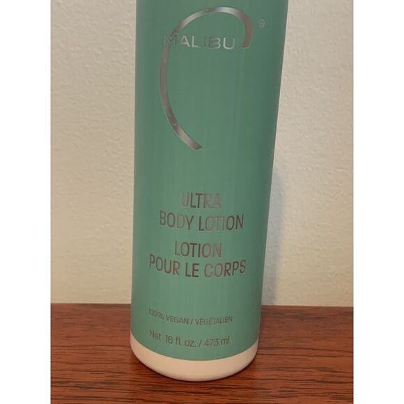 Malibu C Ultra Body Lotion 16 oz Moisturizing NEW Vegan Luxury Smoothing - Picture 2 of 4